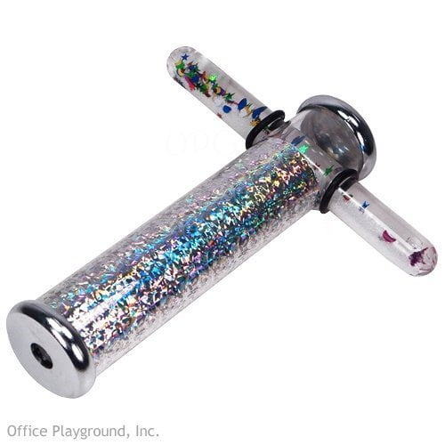 Toysmith Glitter Wand Kaleidoscope (Colors May Vary), 6"