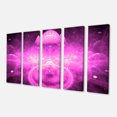 thumbnail image 2 of Monde Infini Violet Vif - Impression sur Toile Florale, 2 of 3