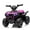 Rose, variant on 6V Carros Eléctricos Para Niños, 4-Wheeler Quad ATV Play Car w/ 2.5MPH Max Speed, iYofe Ride on Toys w/ Treaded Tires, LED Lights, Push-Button Accelerator, Big Wheels for Kids 2-6,Green