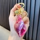 thumbnail image 3 of Cute Conch Keychain Colorful Large Conch Key Ring Car Key Decorative Backpack Keyring, 3 of 4