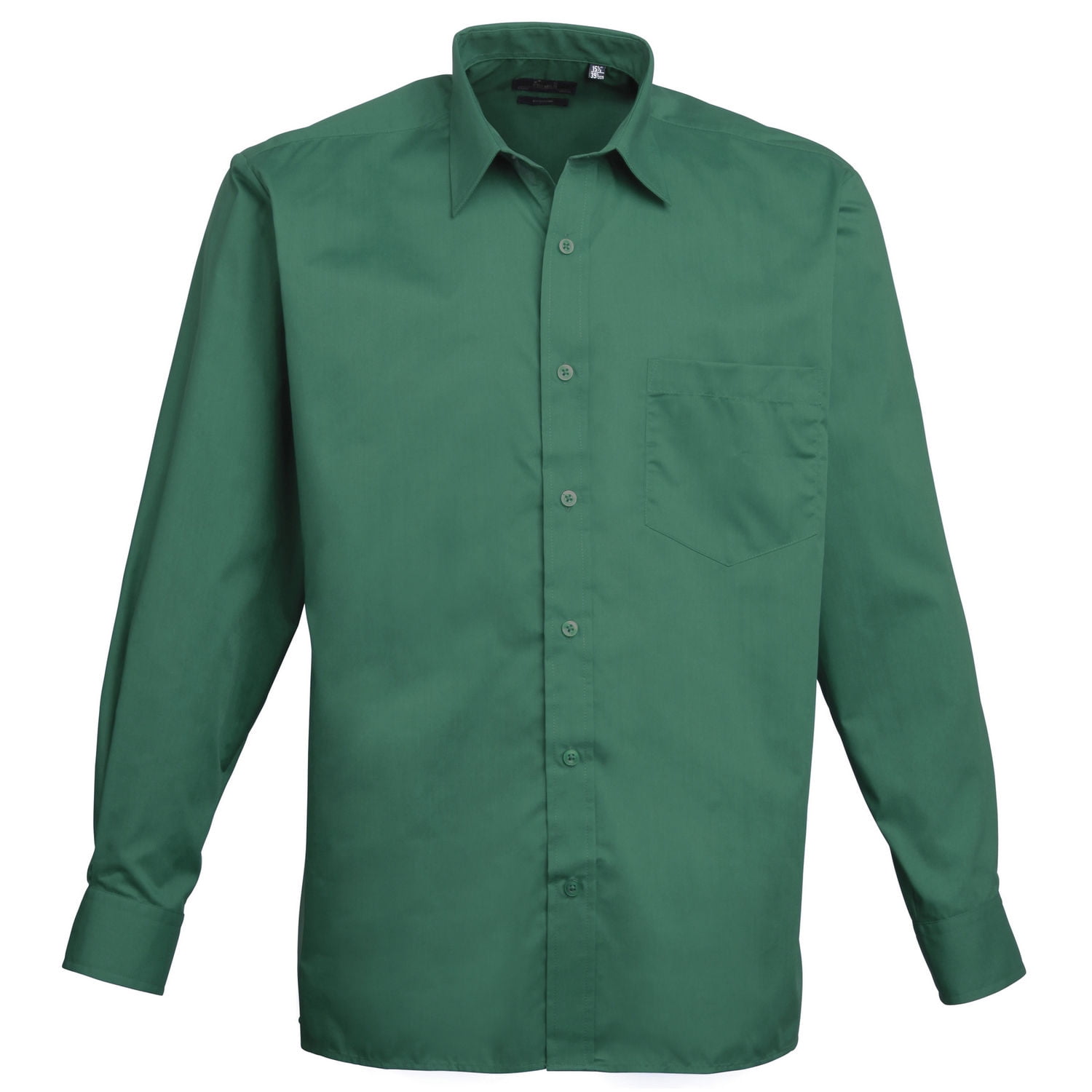 Premier Chemise Habillée en Popeline à Manches Longues pour Hommes Premier