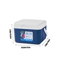 thumbnail image 3 of Yannianjz Portable Cooler Insulated Box, Leak-Proof Outdoor Hard Cooler, 5L Insulated Lunch Box, for Beach Camping, Tailgating, Sports, 3 of 6