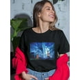 thumbnail image 2 of Dreamscape Nerostrios T-Shirt Women -Anthony Chirstou Designs, Female XX-Large, 2 of 4