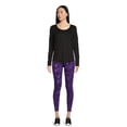 thumbnail image 3 of No Boundaries Women's Juniors Ankle Leggings 3-pack, 3 of 5