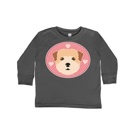 

Inktastic Norfolk Terrier Dog Gift Gift Toddler Toddler Girl Long Sleeve T-Shirt