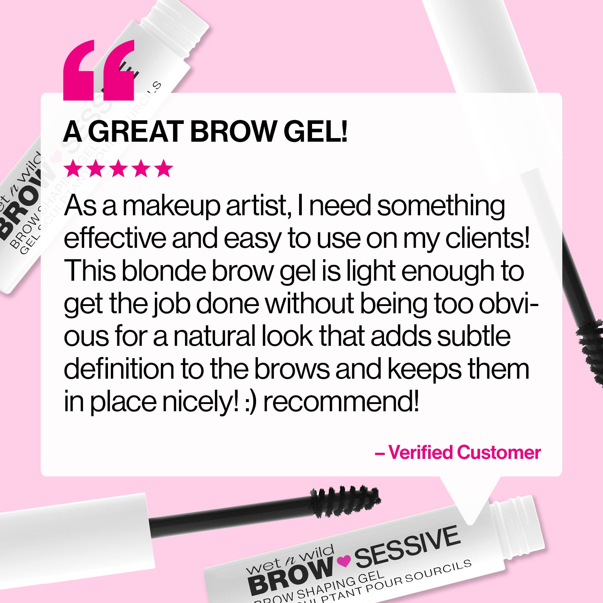 Wet n Wild Brow-Sessive Eyebrow Shaping Gel, Blonde Moments