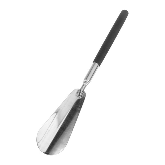 Stainless Steel Shoe Horn with Adjustable Handle Telescopic Expander Shoe Horn