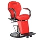 thumbnail image 5 of Sillón de Peluquero Gran Shopping, Cabecera Ajustable rojo, 5 of 10