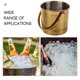 thumbnail image 3 of FOMIYES Cubeta De Hielo De Acero Inoxidable Con Dorado Para Fiestas Y Ktv, 3 of 7