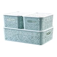 thumbnail image 2 of Cesta Organizador Canastilla Caja Canasta Almacenamiento 3pz, 2 of 7
