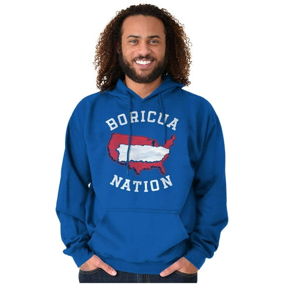 Puerto Rican Pride Boricua Se Levanta Hoodie Sweatshirt Women Men Brisco Brands S
