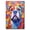 American Bulldog, variant on Plott Hound Dog Arts Canvas - Large Abstract Paintings Colorfull Wall Art Dog Decor Dog Room Decor Animal Wall Art Animal Canvas