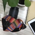 thumbnail image 1 of Correa De Cinturón De Cuello De Hombro Accesorios de la correa de la honda de la cámara para Canon para Nikon Sony SLR DSLR (arco iris), 1 of 8