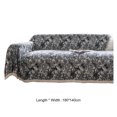 thumbnail image 3 of Paokuoon Sofa Cover Universal Sofa Cover L Shape Couch Slipcover Exquisite Pattern Soft Wear Resistant Vintage Farmhouse Furniture Protector Sofa Towel, 3 of 7