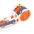 thumbnail image 1 of KLKCMS Fall Thanksgiving Ribbons Rustic DIY Bows Craft Party 2.5''w Harvest Ribbon car pumpkin, 1 of 9