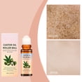 thumbnail image 6 of Organic Golden Castor Oil with Rose Roller, Cold-Pressed Pure Organic Castor Oil Roller Ball for Eyelashes, Eyebrows & Skin 50ml, 6 of 7