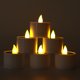 thumbnail image 3 of Lámpara 6x Velas LED solares sin llama Luces de té parpadeantes falsas para bodas románticas Ndcxsfigh Nuevos Originales, 3 of 9