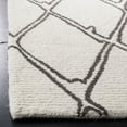 thumbnail image 3 of SAFAVIEH Casablanca Amilia Geometric Wool Runner Rug, Ivory/Gray, 2'3" x 8', 3 of 7