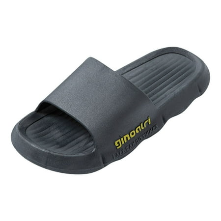 

Sngxgn Men s Beach Sandals Quick-Dry Flip-Flop Slides Water Resistant Cute Sandals Dark Gray 8.5