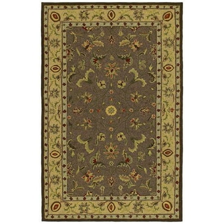 Kaleen Rugs Home and Porch Collection 2027-60 Mocha Handmade 2'X3' Rug