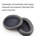 thumbnail image 4 of 2 PCS Ear Pad Leather Case, Colour: Black, 4 of 5