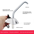 thumbnail image 3 of Spout Single Hole Water Faucet Tap RV Marine Kitchen Sink Faucet Tap Caravan Full 360 Degree Rotatio_Perfect Gift, 3 of 5