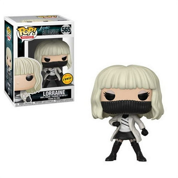 Funko POP! Movies - Atomic Blonde Vinyl Figure - LORRAINE (White Coat)(Masked) #565 *Chase*