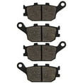 thumbnail image 5 of Niche Rear Brake Pad Set for Yamaha YZF R6S Organic Motorcycle 2 Pack 519-KPA2495D, 5 of 6