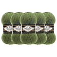 thumbnail image 1 of ESTAMBRE SUPERLANA KLASIK ALIZE CON 5PZAS DE 100GRS C/U MISMO COLOR, 1 of 4