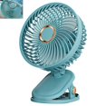thumbnail image 3 of Hvmvliv Clip Fan Clip on Desk Fan 3-Speed Coolings Fan USB Charging Desktop Fan Portable Silent Small Fan for Summer Outdoor Travel Green, 3 of 3