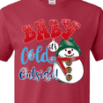 thumbnail image 4 of Inktastic Baby It's Cold Outside T-Shirt, 4 of 5