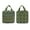 Army Green, variant on MOLLE Admin Pouch Belt EDC Tool Organizer Zippered Utility Small Waist Pack