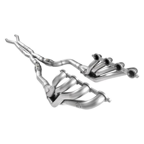2 to 3 in. Headers Primaries High-Flow Catted Leads X-Pipe Factory for 2009-2015 Cadillac CTS-V