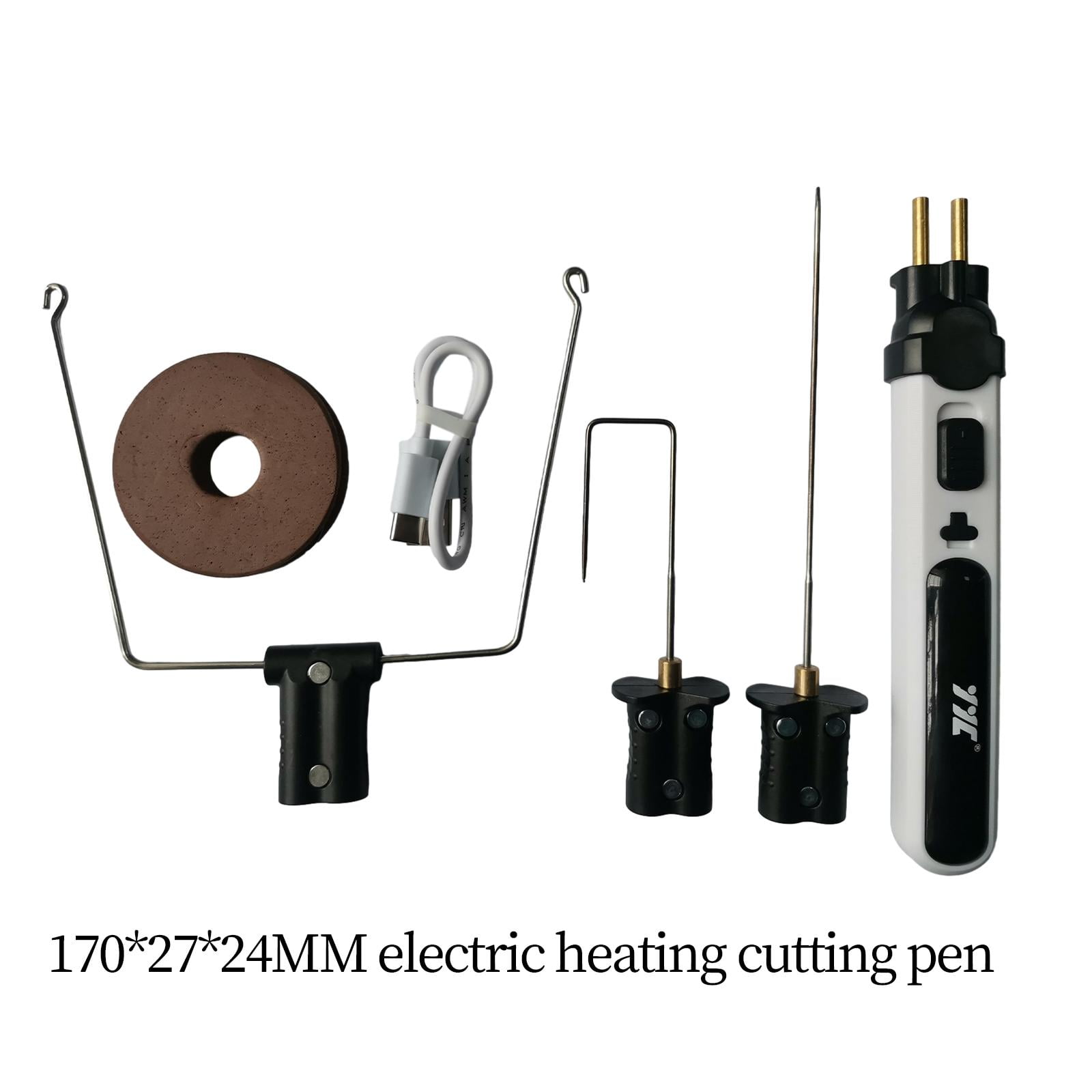 Yunhgft Hot Wire Foam Cutter, Styrofoam Cutting Power Tool Set, Foam Cutting Machine for 6PCS