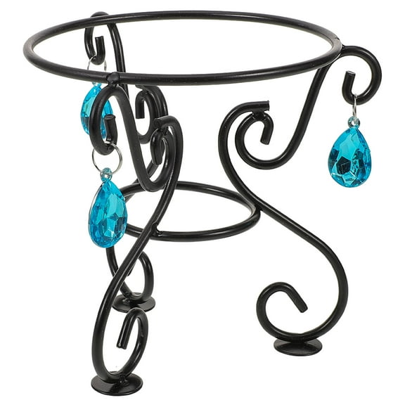 TEHAUX Metal Outdoor Gazing Globe Stand for Garden Sphere Display, Yard Decor, Patio Ornament Holder, and Stylish