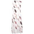 thumbnail image 4 of Elegant Sleeveless V Neck Dress For Women Casual Feather Print Summer Womens Dresses Summer Swing Dress for Women Trend Dresses for Women V Neck Loose Dresses for Women Maternity Dress for Women Wrap, 4 of 4