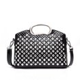 thumbnail image 3 of Bolso de mujer con tachuelas y remaches de serpiente de diamantes, bolsos de marca de lujo famosos para mujer, bolso de mensajero de moda 2022 para mujer, bolso de noche para banquete, 3 of 5