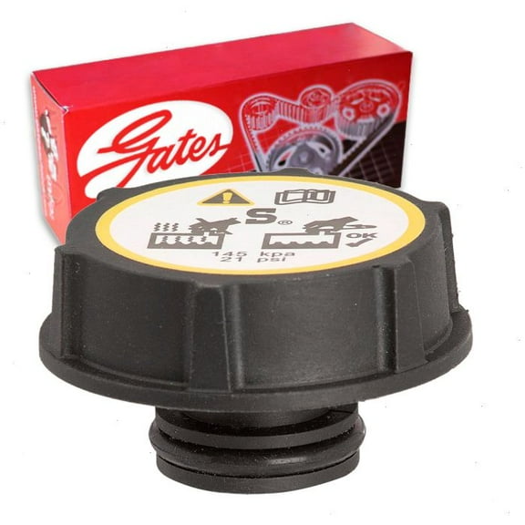 Gates Engine Coolant Reservoir Cap compatible with Ford Transit-150 3.2L 3.5L 3.7L L5 V6 2015-2019