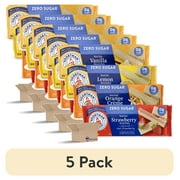 (5 pack) Sugar Free Wafers by Voortman Variety Pack | Vanilla, Orange, Lemon, Strawberry | 4 Pack