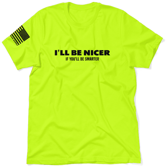 Smarter - Safety Yellow T-Shirt