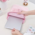 thumbnail image 3 of Bolso de felpa para tableta de 11 pulgadas, portátil para soporte de portátil para funda protectora para iPad, 3 of 3