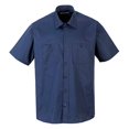 thumbnail image 2 of Portwest S124 Industrial Work Shirt S/S-Navy-L, 2 of 2