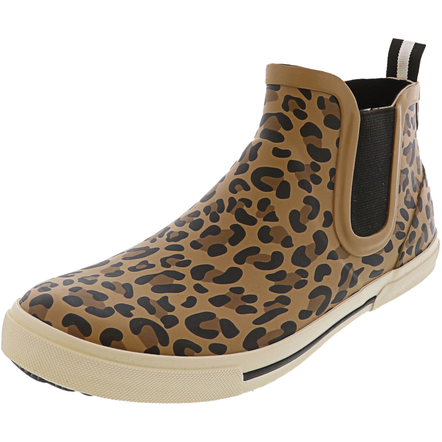 joules tan leopard boots