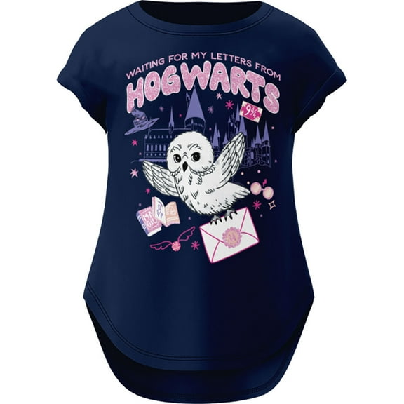 Harry Potter Hedwig Youth Tunic Shirt, XS-L (Girl's)