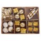 thumbnail image 2 of Christmas Tree Bauble Hanging Home Party Ornament Decor, Bauble Hanging Ornament, Home Party Decor, Festive Home Decor, Unique Christmas Tree Accents, Metal Frame Design, 2-Tier Structure, for, 2 of 9