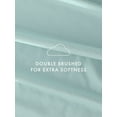 thumbnail image 3 of Full, 4 Piece Embossed Hotel Style Bed Sheets in Aqua by Comfort Canopy, 3 of 12