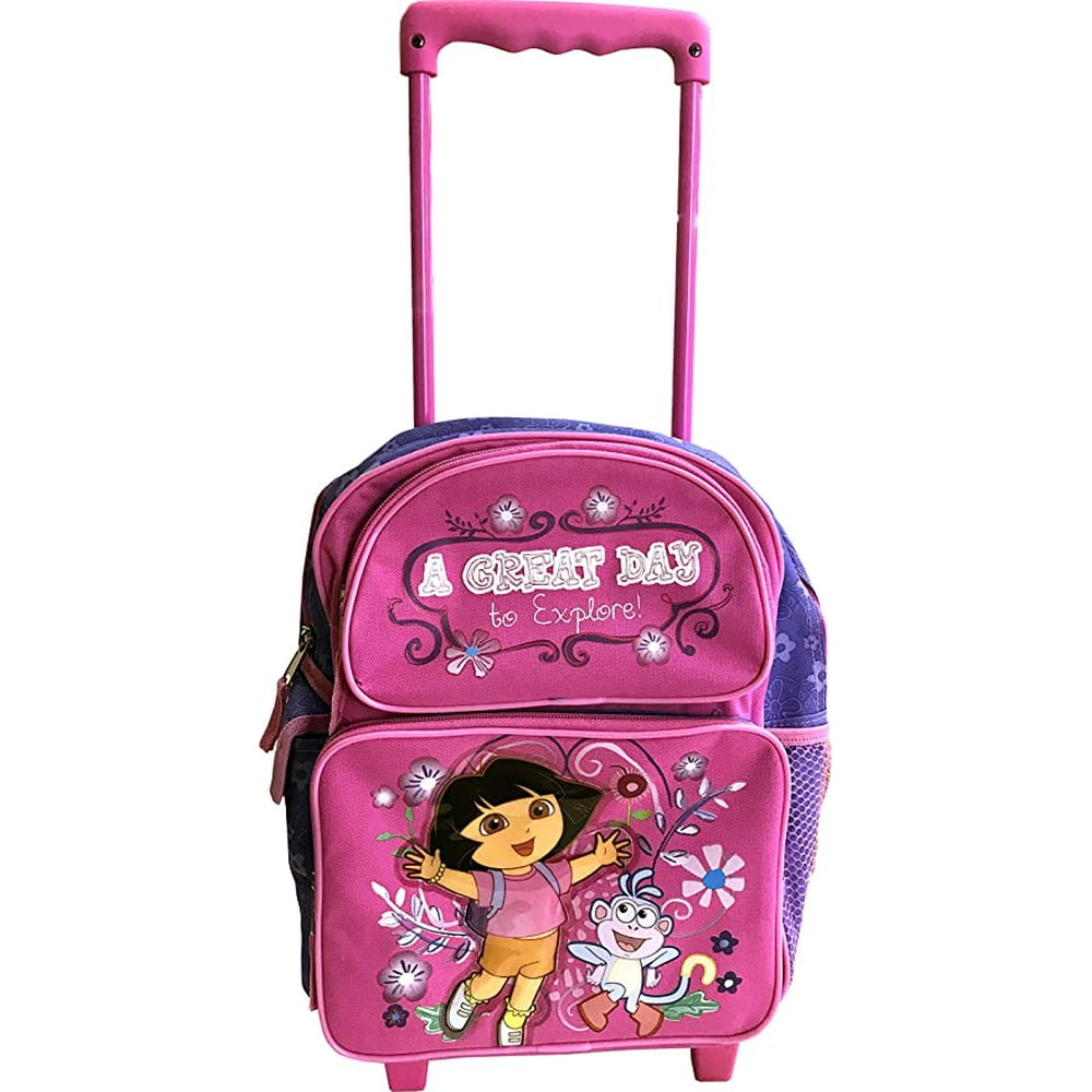 Dora The Explorer Dora the Explorer Small Rolling Backpack 12