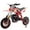 Red, variant on X-Pro Brand New Zephyr 4 Stroke 40cc Gas Pit Dirt Bike, Mini bike for Kids, Pull Start 10" Wheels