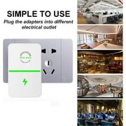 4 Pack Pro Power Saver Stop Watt Energy Saving Device, Household Power Saver, Stopwatt Energy Saving Plug in Devices- for Household Stable Voltage High Efficiency Energy Savers 90V-250V