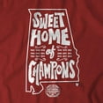 thumbnail image 2 of BreakingT Unisex Sweet Home Of Champions T-Shirt;Small, 2 of 2
